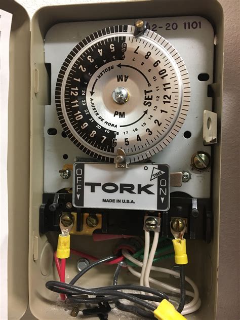 Problem solved. . Tork timer not turning off